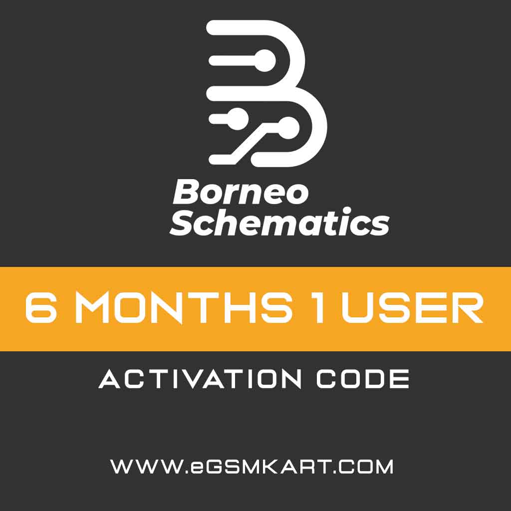 Borneo Schematics 1 User (6 Months) Activation Code