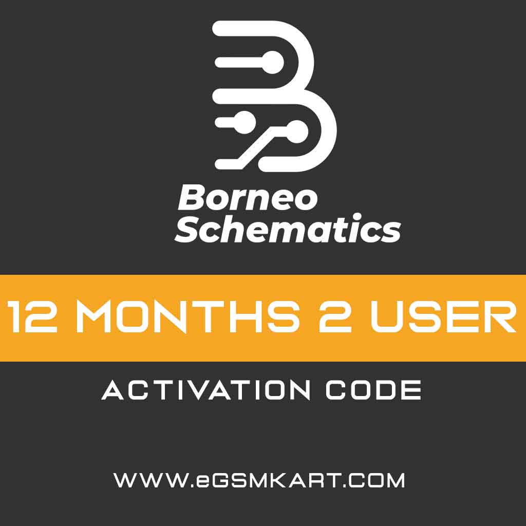 Borneo Schematics 2 User (12 Months) Activation Code
