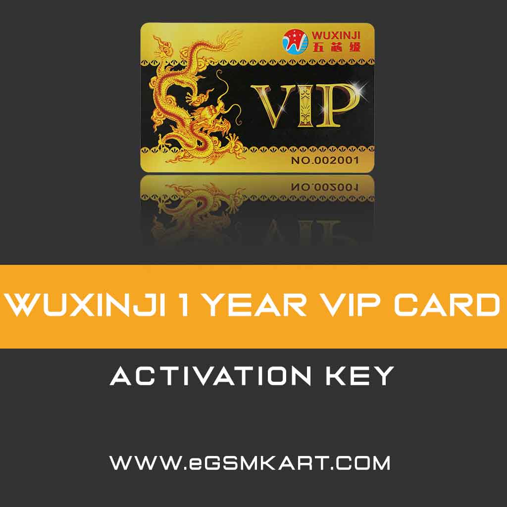 WUXINJI 1 Year VIP Card Activation Key