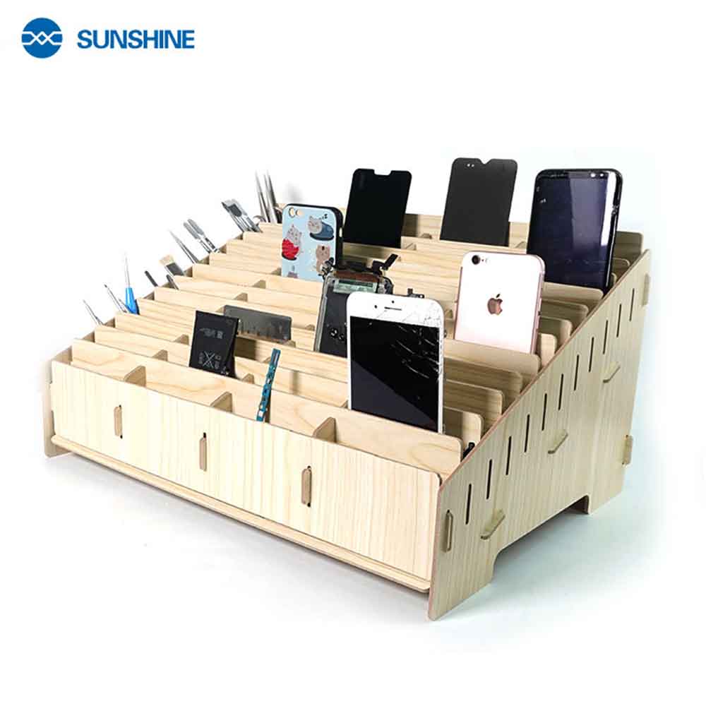 Sunshine SS-001C 48 Grid Cell Phone Storage Box