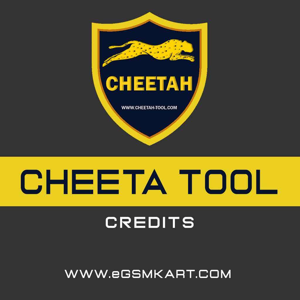 Cheetah Tool Credit Any Quantity